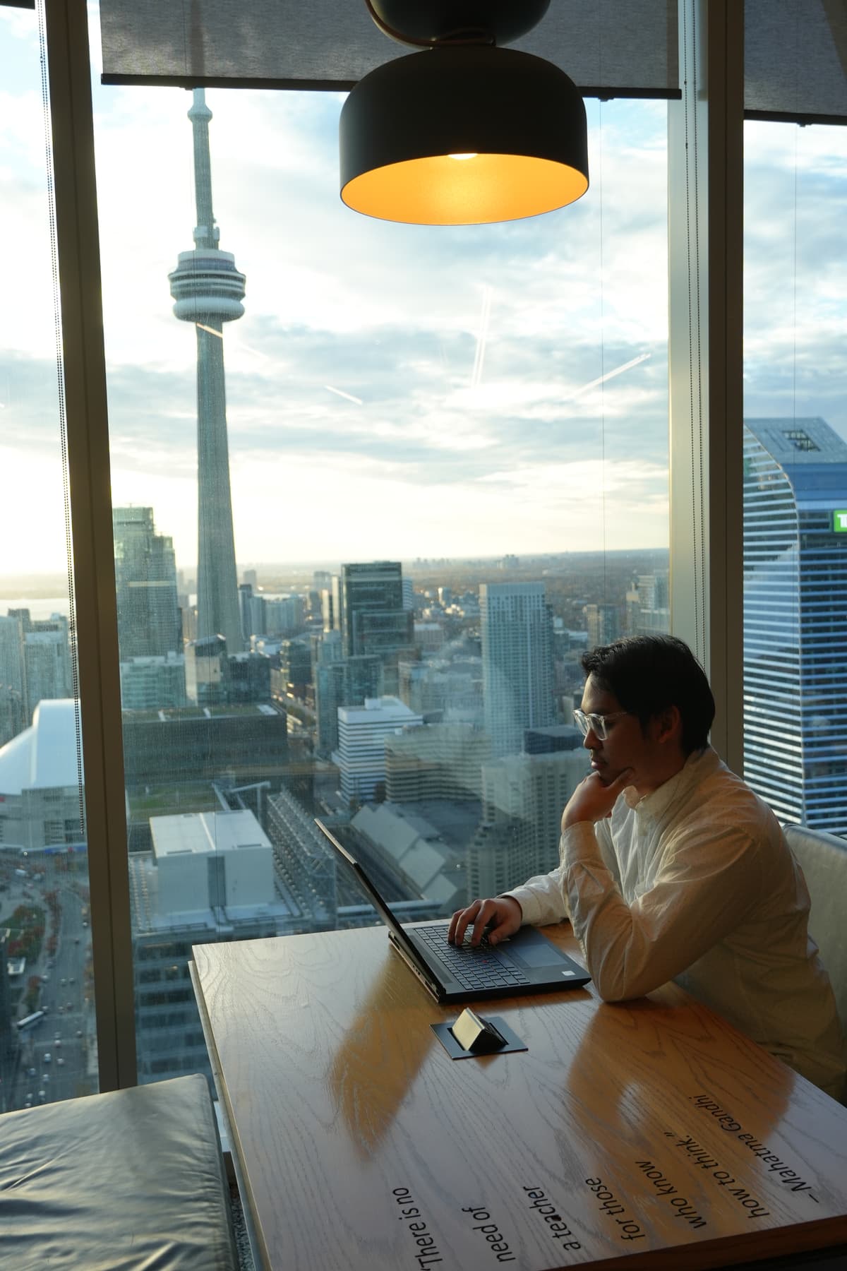Pic at Microsoft Office Toronto