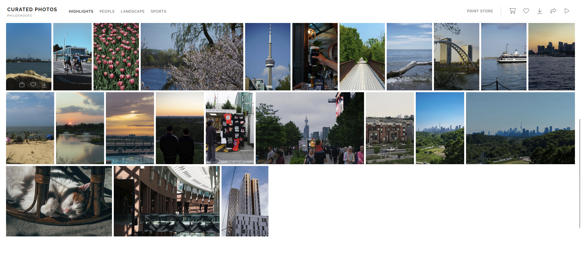 Photography Portfolio Preview